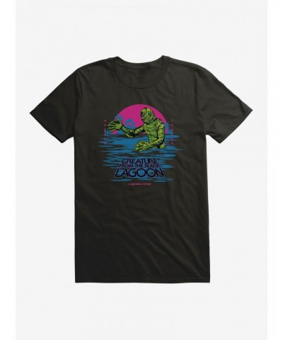 Creature From The Black Lagoon Pastel Title Art T-Shirt $10.99 T-Shirts