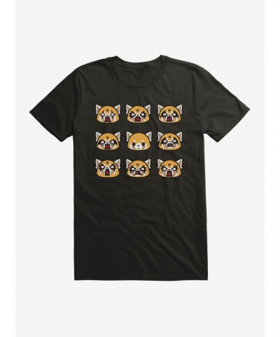Aggretsuko Metal Emotions T-Shirt $8.41 T-Shirts